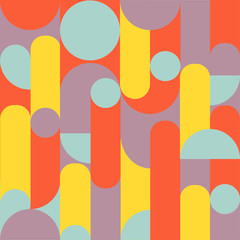 Abstract background  seamless pattern with abstract shapes and colors.