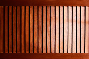 Texture and background in the form of louvered doors