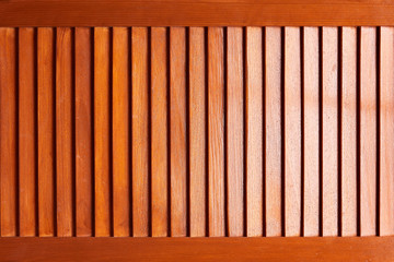 Texture and background in the form of louvered doors