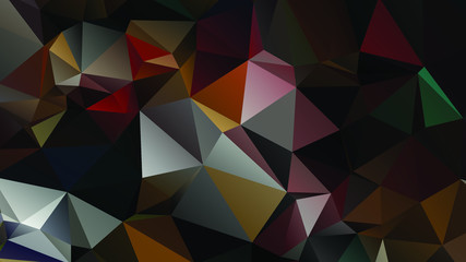 Abstract Color Polygon Background Design, Abstract Geometric Origami Style With Gradient