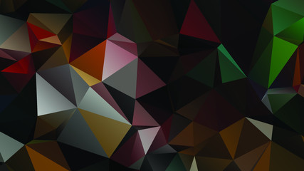 Abstract Color Polygon Background Design, Abstract Geometric Origami Style With Gradient