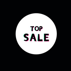 Sale discount. Banner offer price discount. Special offer label. Vector