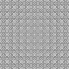 Gray flower mosaic detailed seamless textured pattern background