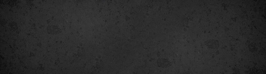 Fototapeta premium black stone concrete texture background anthracite panorama banner long 