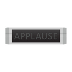 Applause warning board message