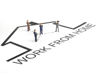 work from home Social distancing for coronavirus  COVID-19