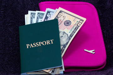 travel arrangements, passports and money