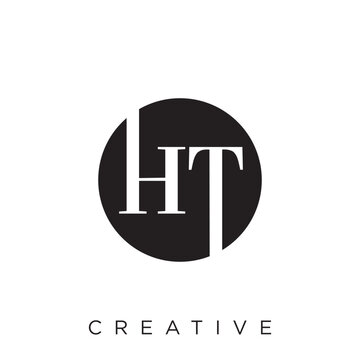 ht logo design vector icon