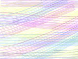 Simple plaid background made of blue, violet and yellow stripes mixed together. 