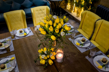 oman Preparing Table for Dinner