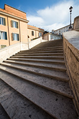 The Spanish Steps in Rome, Italy