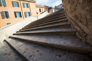 The Spanish Steps in Rome, Italy