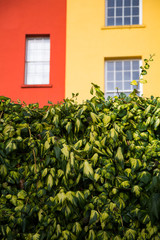 Colourful buildings in Dublin Castle, Ireland