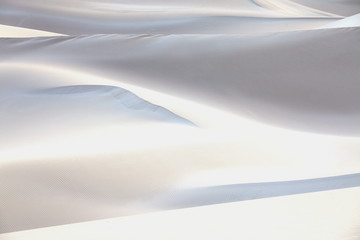 White sand desert dunes of Socotra island