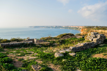 Fototapeta na wymiar Cape Caliacra fortification