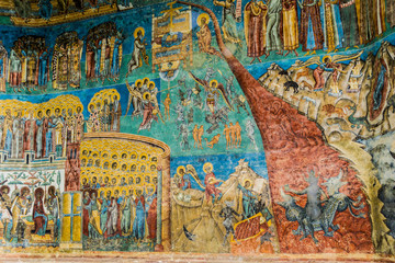 Voronet monastery or the "Sistine Chapel of the East"