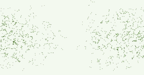 Procedural Network Mesh Art background illustration