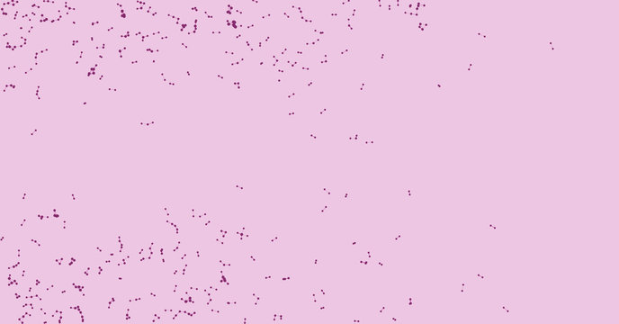 Procedural Network Mesh Art background illustration