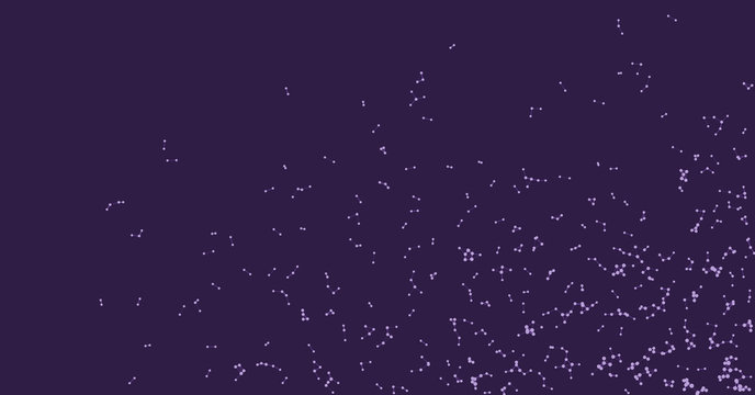 Procedural Network Mesh Art background illustration