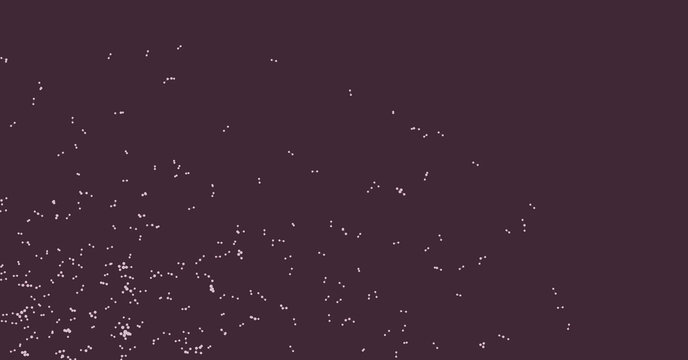 Procedural Network Mesh Art background illustration