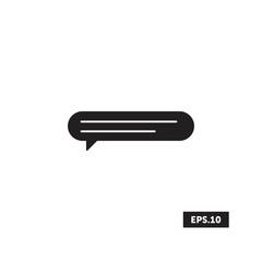 Chat icon, Chat sign/symbol vector