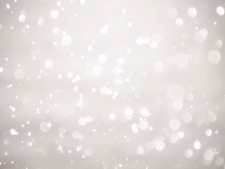Obraz na płótnie Canvas white bokeh lights defocused.Abstract bokeh lights with soft light background. Blur wall.