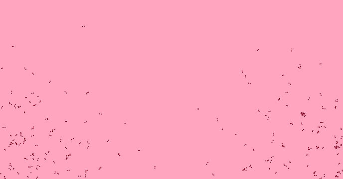 Procedural Network Mesh Art background illustration