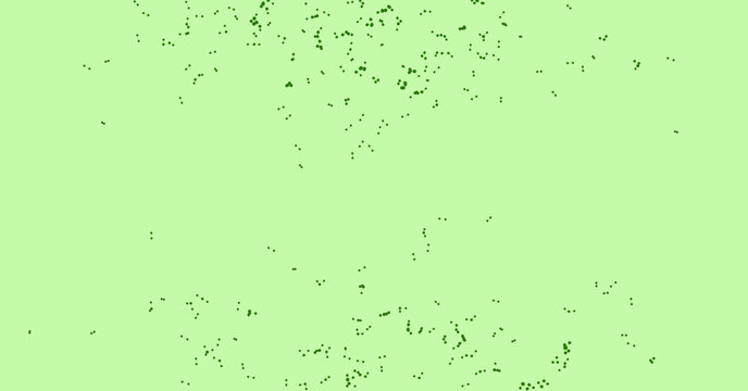 Procedural Network Mesh Art background illustration