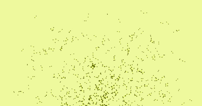 Procedural Network Mesh Art background illustration