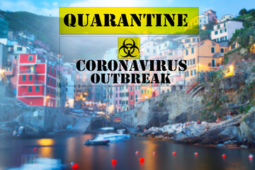 Precautionary security measures to counter the spread of Coronavirus in Italy.