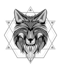 CREATIVE Fox Logo Template.