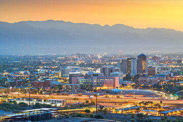 Fototapeta na wymiar Tucson, Arizona, USA Cityscape