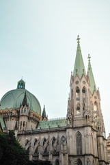 Catedral da Sé no Centro de São Paulo