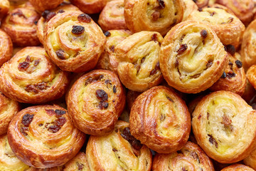 puff cakes on a plate