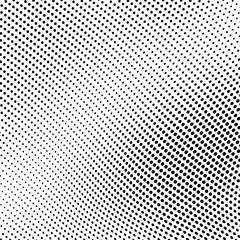 Halftone texture wave. Abstract pattern of dots. Template for printing on tissue packaging paper. Monochrome background