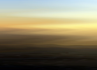 Paintlike horizontal abstract texture of mixed colours. Smooth artistic background showing a concept of motion, speed, blending.