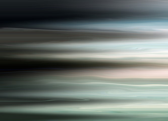 Paintlike horizontal abstract texture of mixed colours. Smooth artistic background showing a concept of motion, speed, blending.