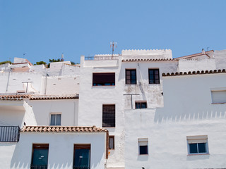 Fototapeta na wymiar spanish buildings
