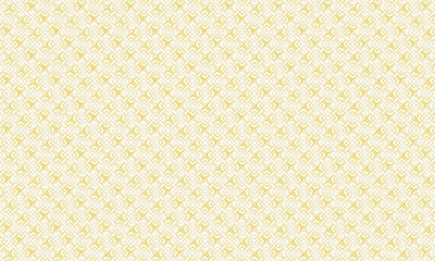 Gold & White Seamless Diagonal Geometric Square Pattern