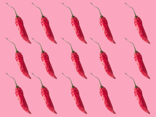 Patron de pimiento rojo picante