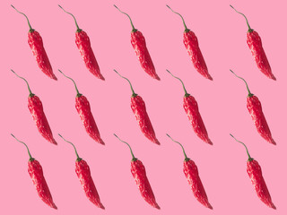 Patron de pimiento rojo picante