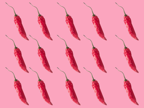 Patron de pimiento rojo picante