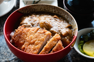 Tonkatsu Rice
