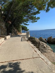 path along the sea