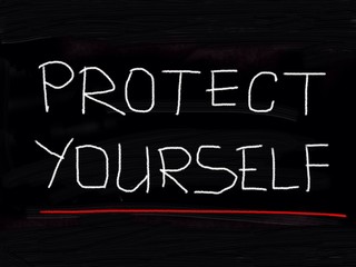 Protect yourself concept