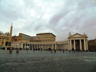 Naklejka premium St. Peter's Square in the Vatican