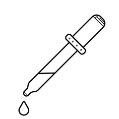 dropper icon vector illustration photo