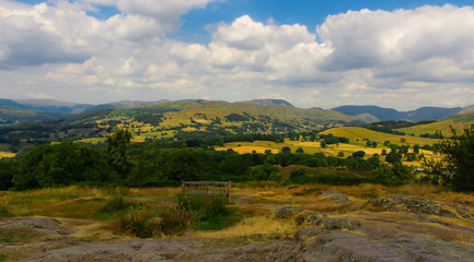 Lake District England Beautiful  landscape Scenery.