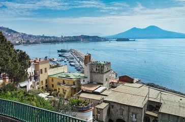 Poster very nice view of posillipo in naples © manola72