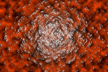 meat in a pan abstract background
